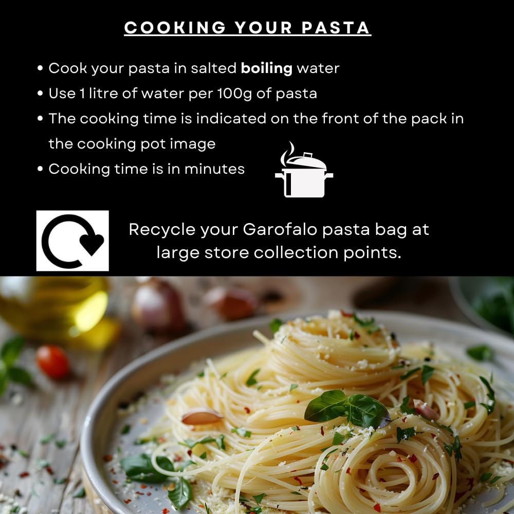 Garofalo Angel Hair Capellini Italian Dried Pasta, 500g 6