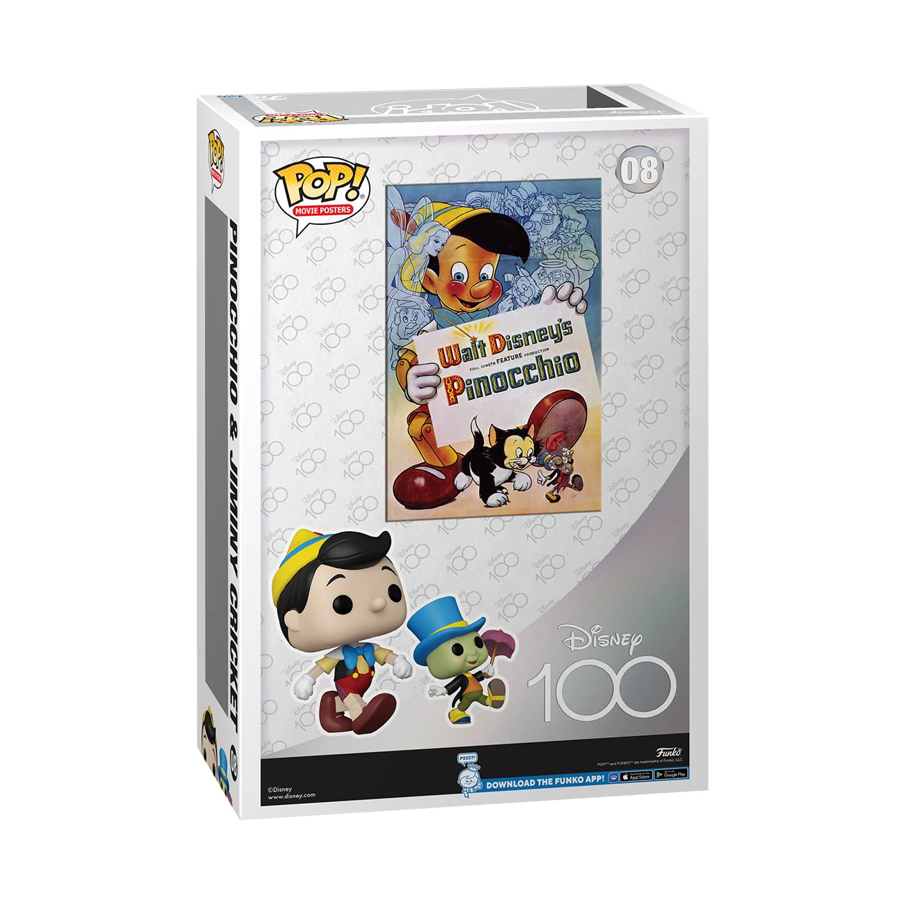 Funko Pop! Movie Poster: Disney - Pinocchio Vinyl Figure