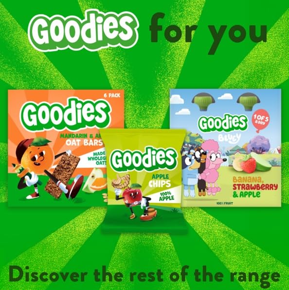 Goodies Choco Orange Mini Flapjack Oat Bar Bites - High Fibre | 16 Count | Ages 3+ 9