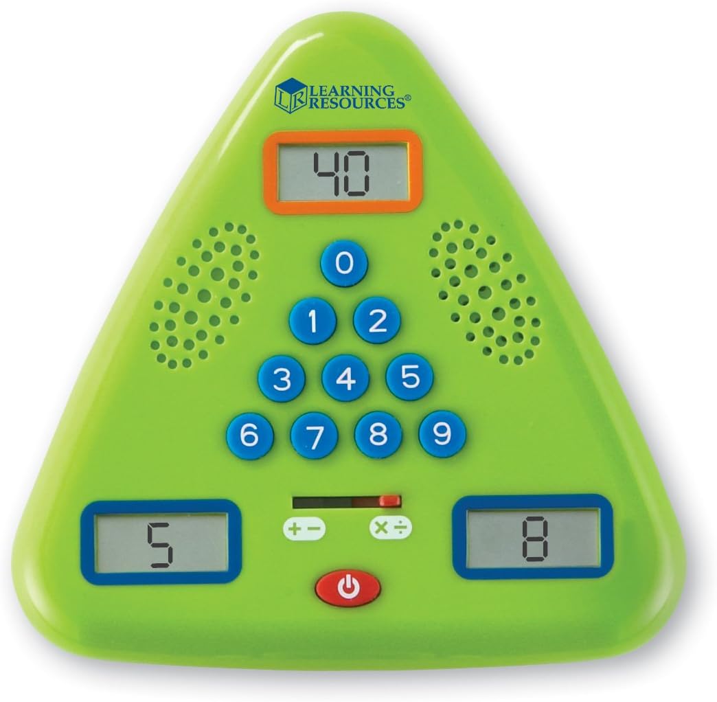 Learning Resources Minute Math Electronic Flash Card 3