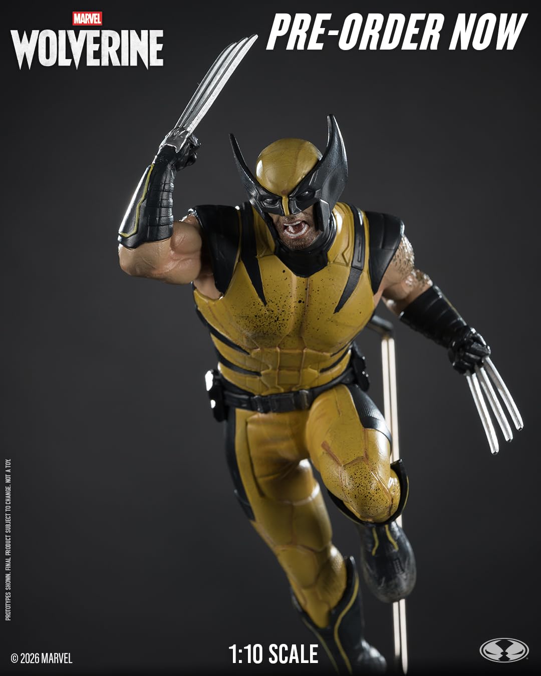 McFarlane Wolverine 1:10 Scale Statue - Marvel Games Collection