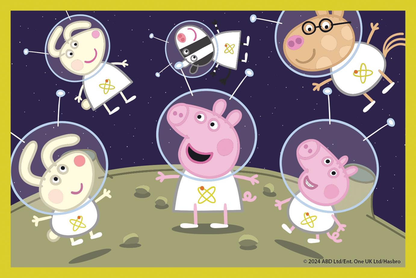 Clementoni Peppa Pig 6-Piece Cube Puzzle - Educational Toddler Puzzle for Ages 2+ 4