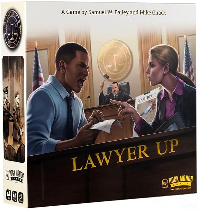 ROCK MANOR GAMES Lawyer Up: Season 1 Card Game 3