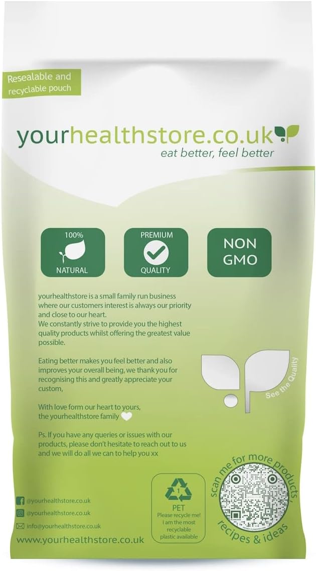 yourhealthstore Gluten Free Xanthan Gum 100g Non GMO Vegan Thickener