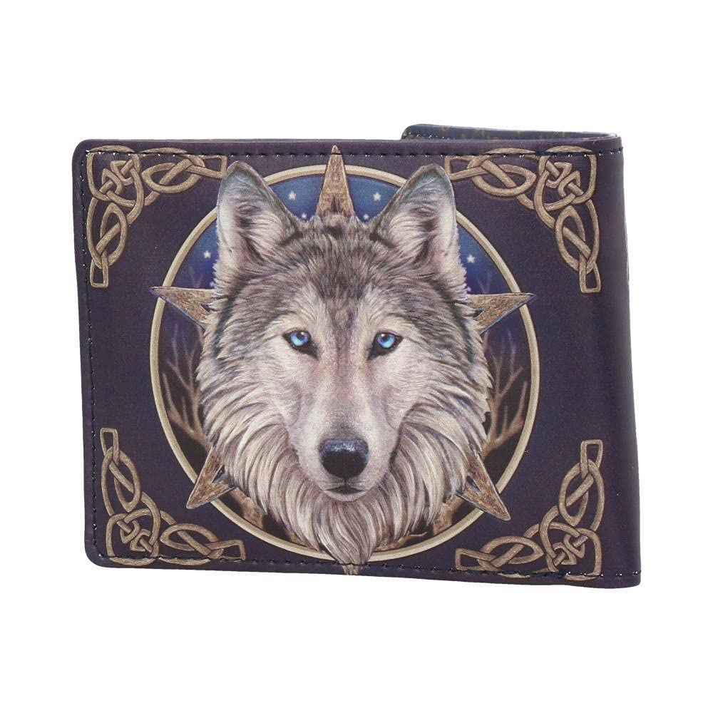Nemesis Now Lisa Parker Wild One Wolf Wallet in Black PU 9