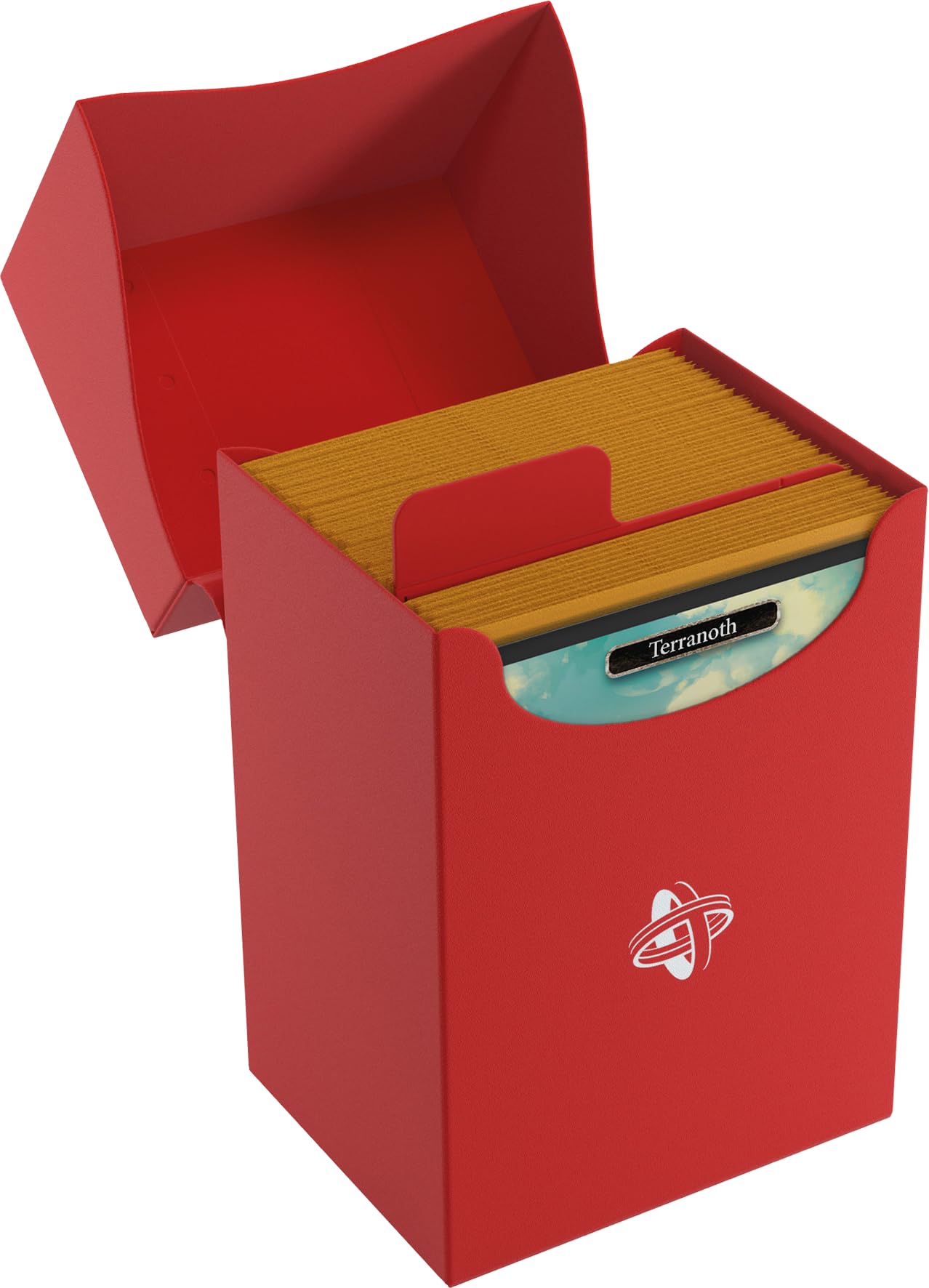 Gamegenic 80-Card Deck Holder - Red TCG Box for Double-Sleeved Cards 6