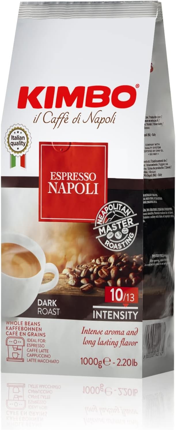 Kimbo Espresso Napoli Whole Coffee Beans - Dark Roast 250g 5