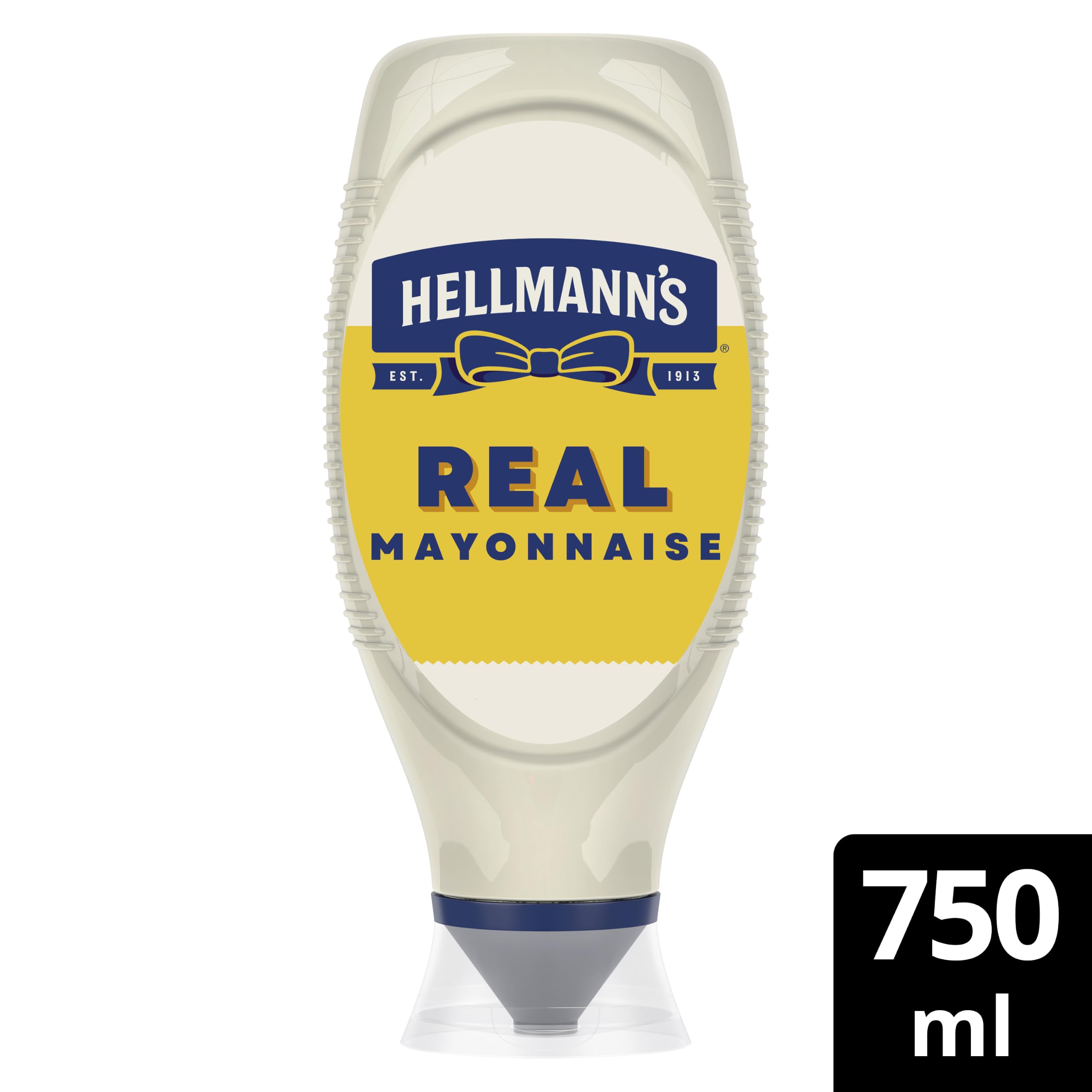 Hellmann's Real Mayonnaise - Creamy Texture, 750ml Squeeze Bottle