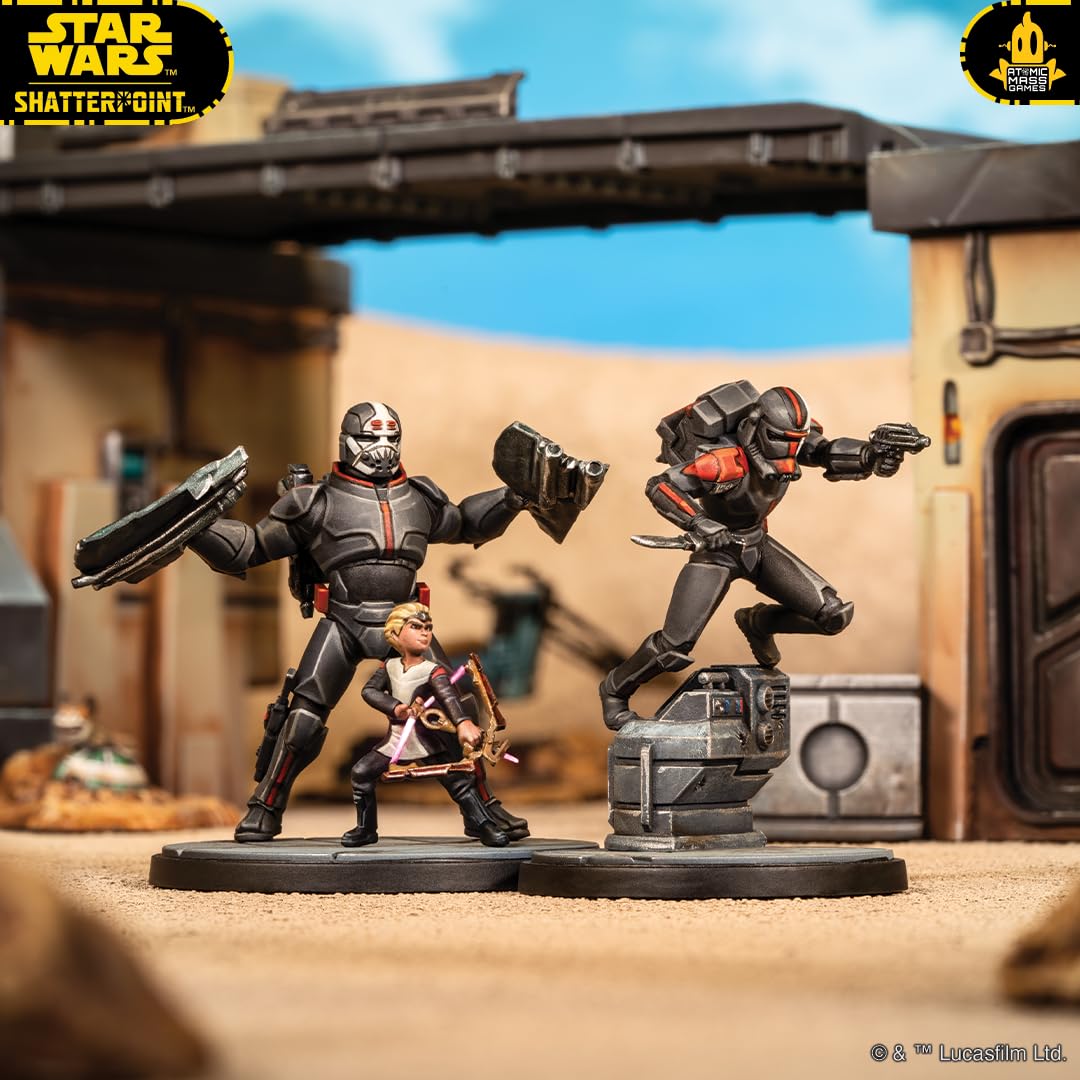 Atomic Mass Games Star Wars: Shatterpoint Clone Force 99 Squad Pack Miniatures Game 11