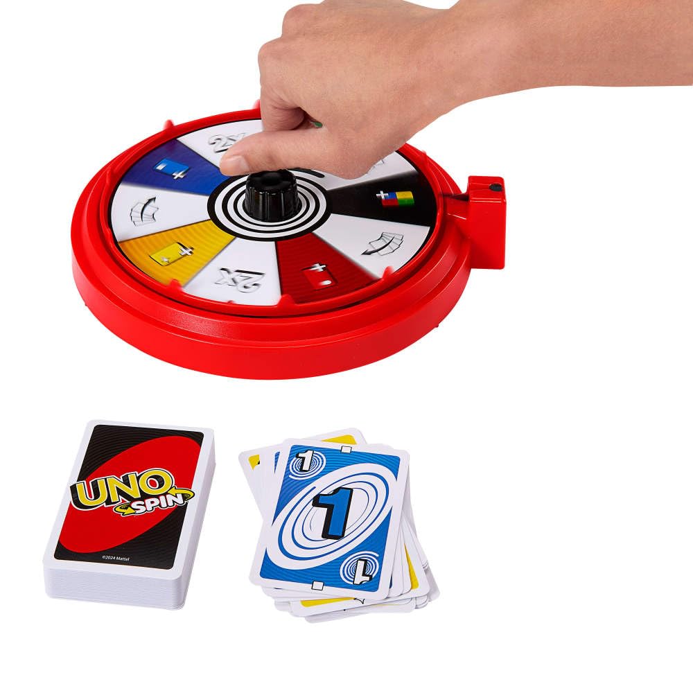 Mattel UNO Spin Card Game 10