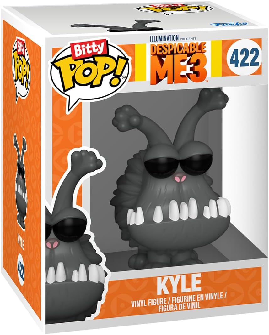 Funko Bitty POP! Minions - Tourist Dave, Tourist Jerry, Kyle & Mystery Mini Figure Vinyl Set (73038) 8