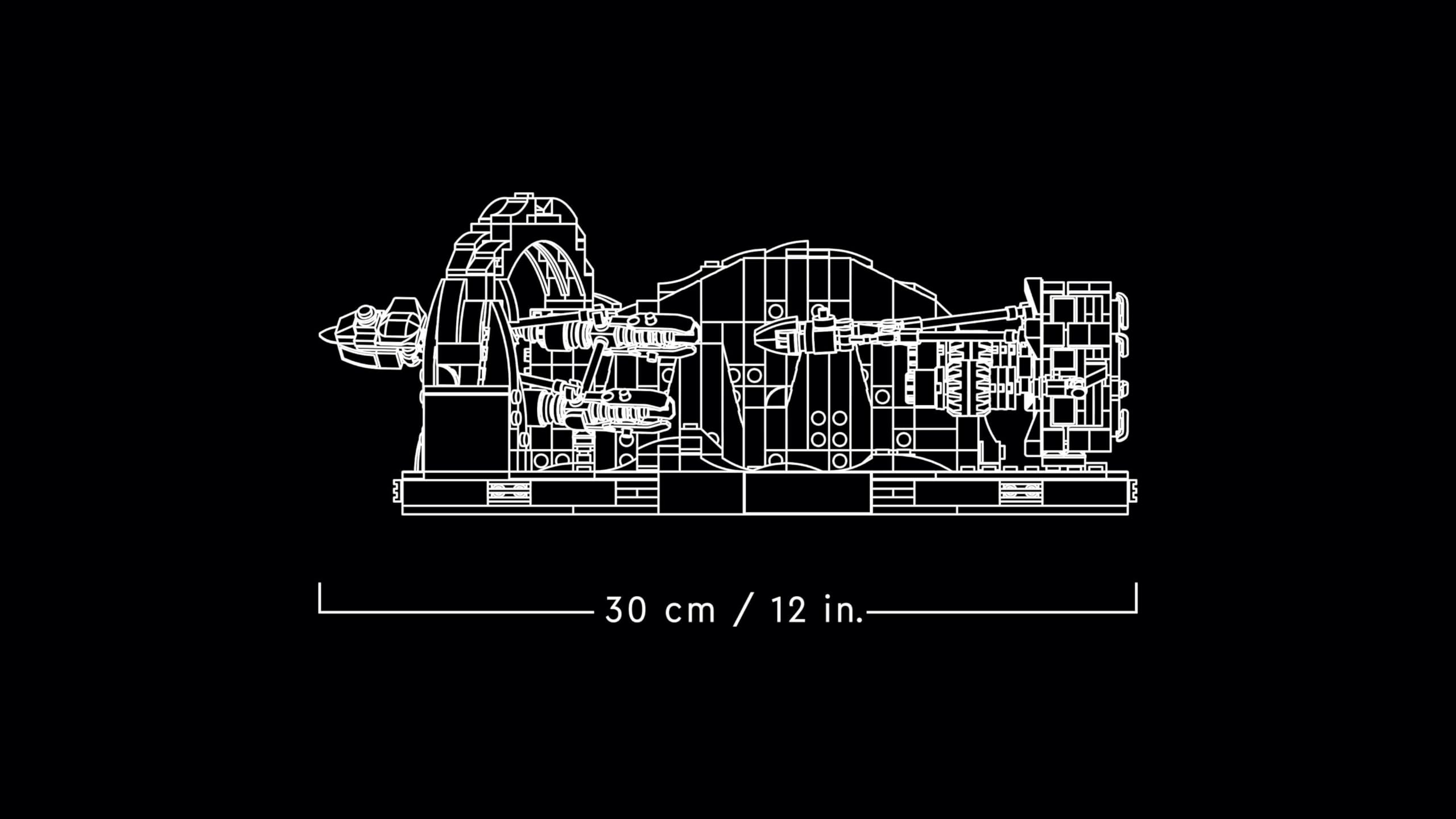 LEGO Star Wars Mos Espa Podrace Diorama Set 75380 for Adults 9