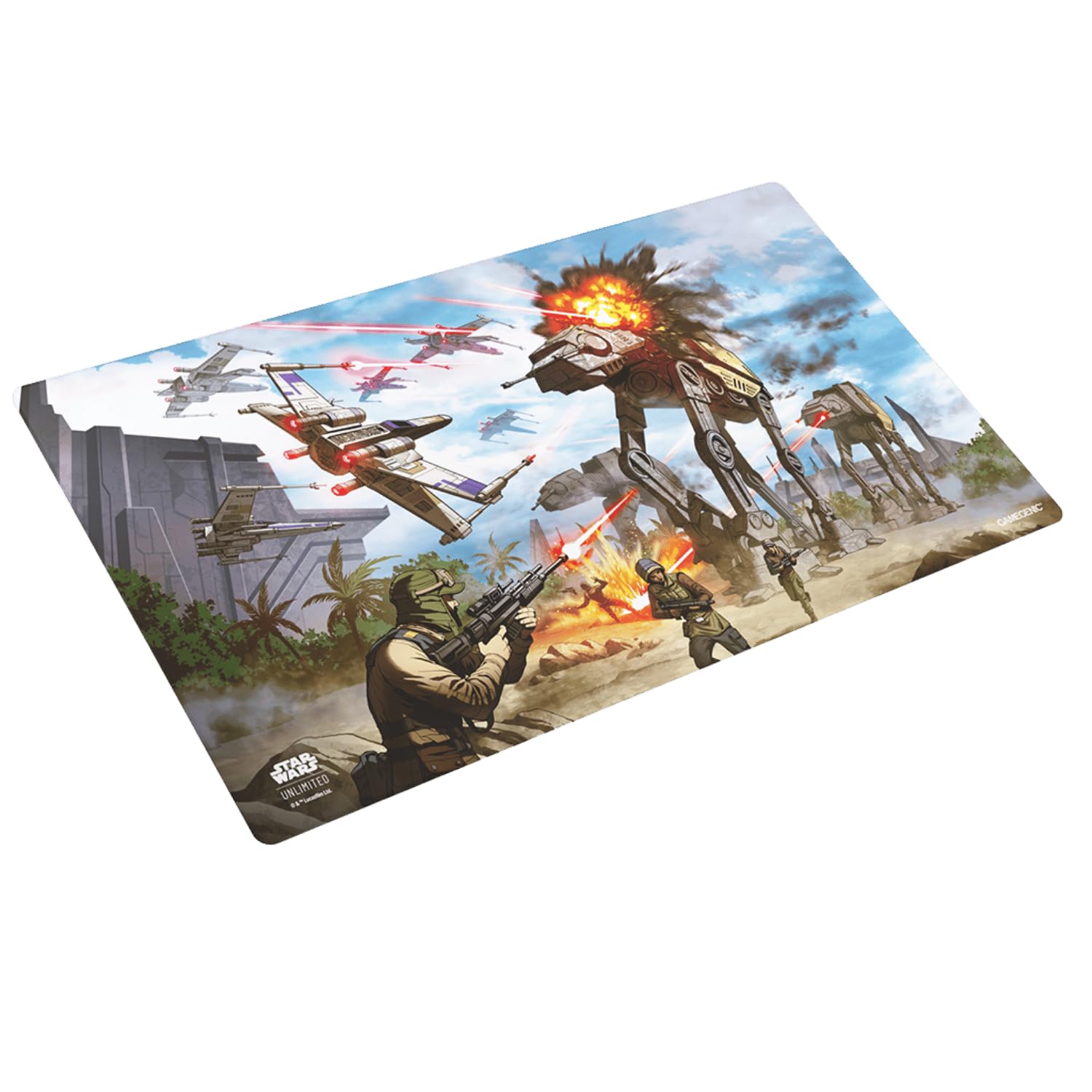 Gamegenic Star Wars: Unlimited Game Mat - Battle of Scarif