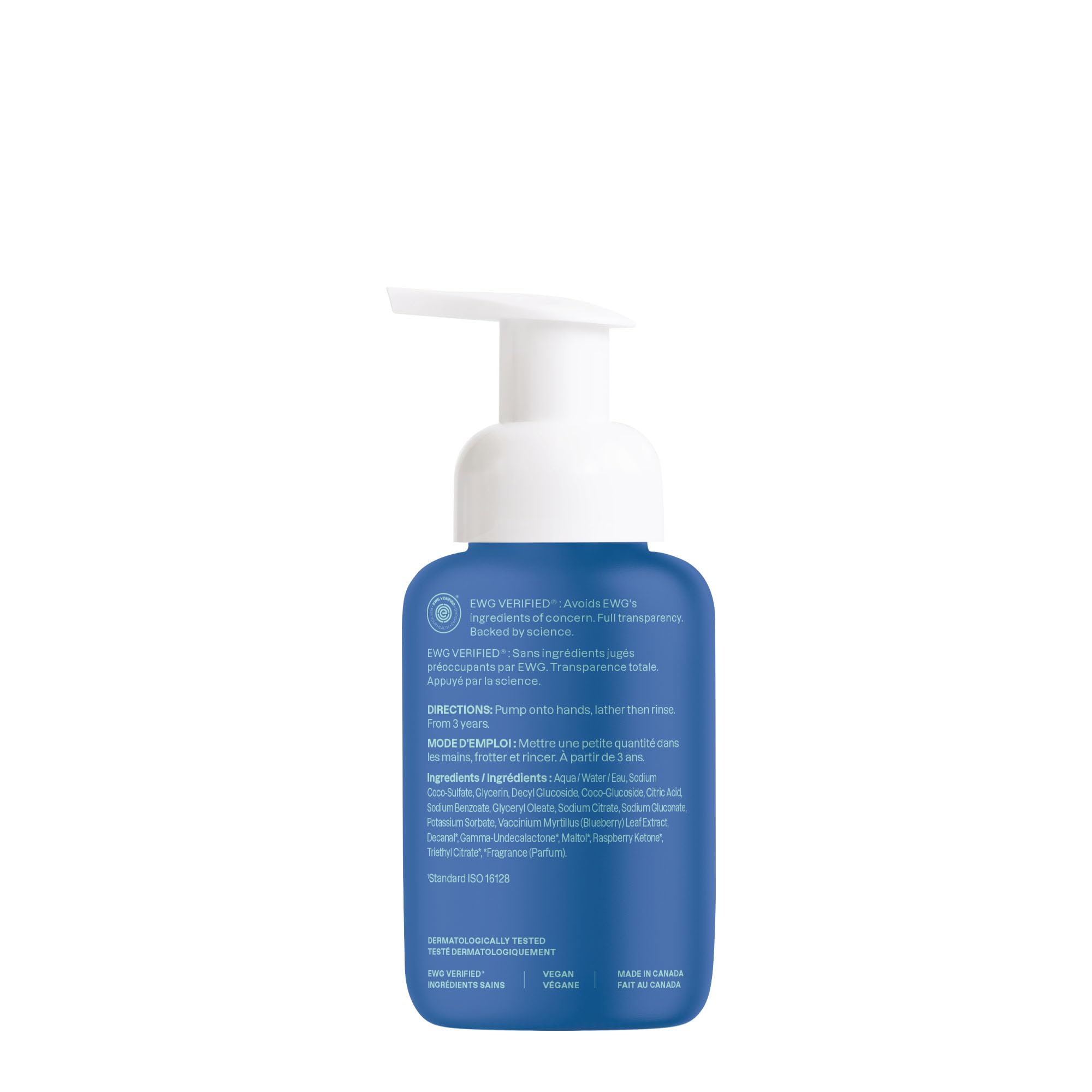 ATTITUDE Kids Foaming Hand Soap - EWG Verified, Plant-Based, Blueberry Scent, 295 mL 6