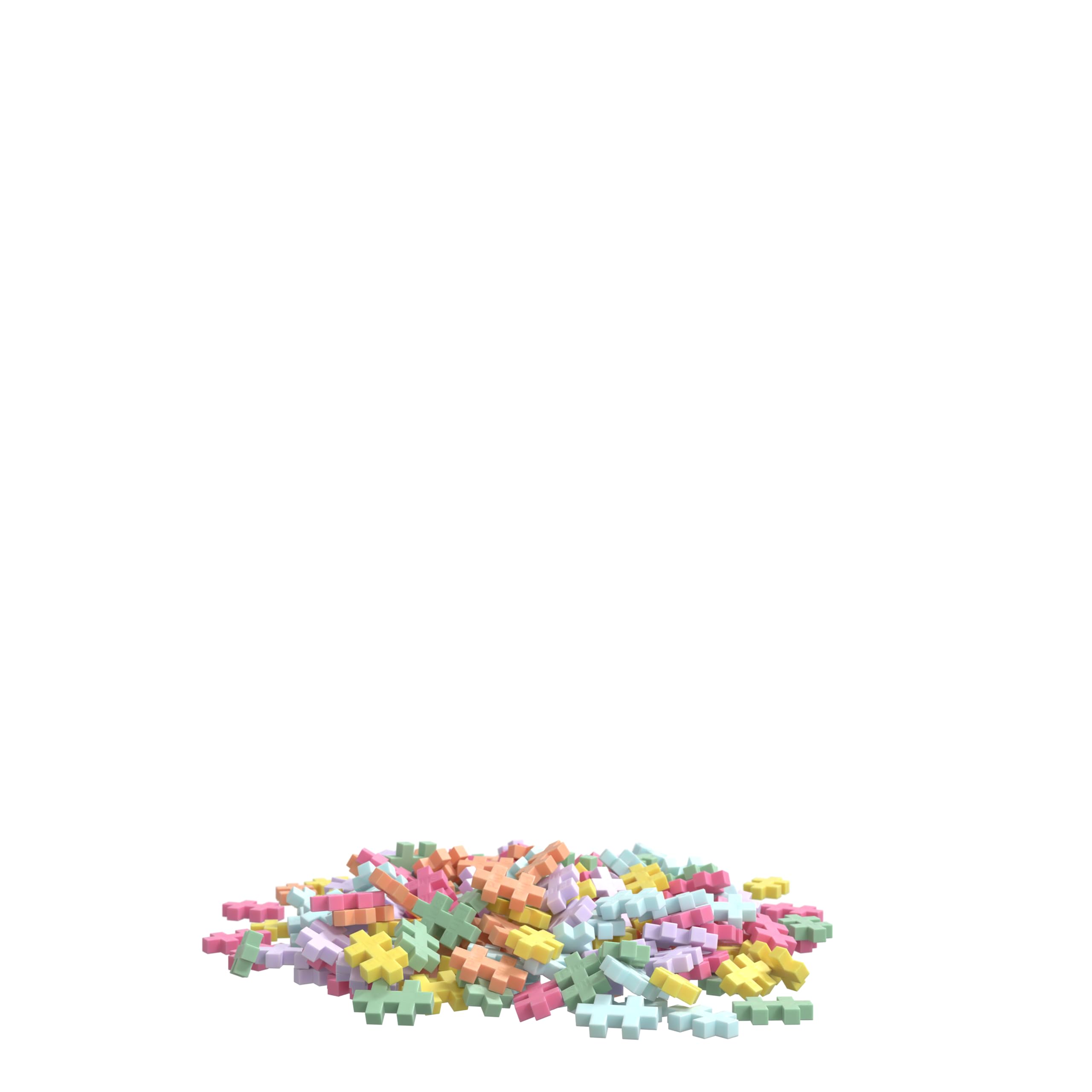 PLUS PLUS Building Blocks - 240 Piece Gelato Mix | Ages 5-12 | Made in Denmark