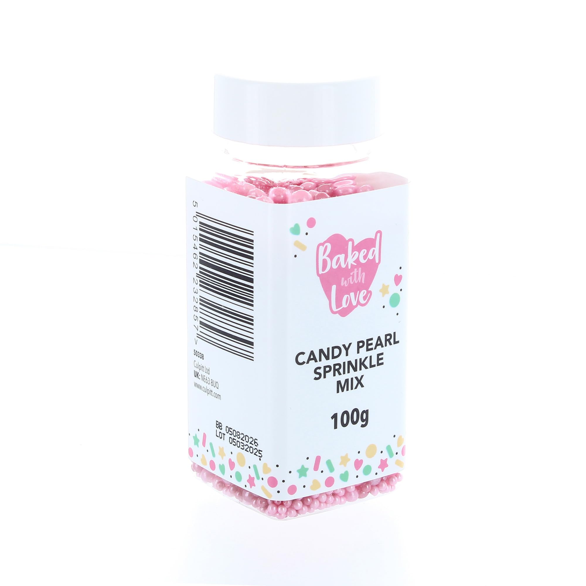 Baked with Love - Candy Pearl Sprinkles 100g 3