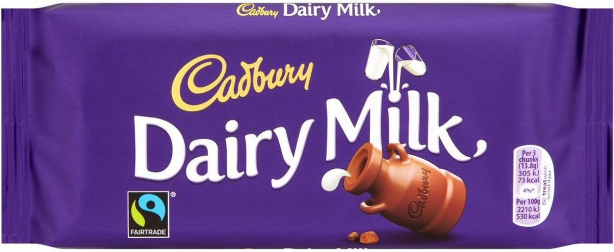 Cadbury Dairy Milk Limited Edition Chill to Reveal Chocolate Bar - 110g