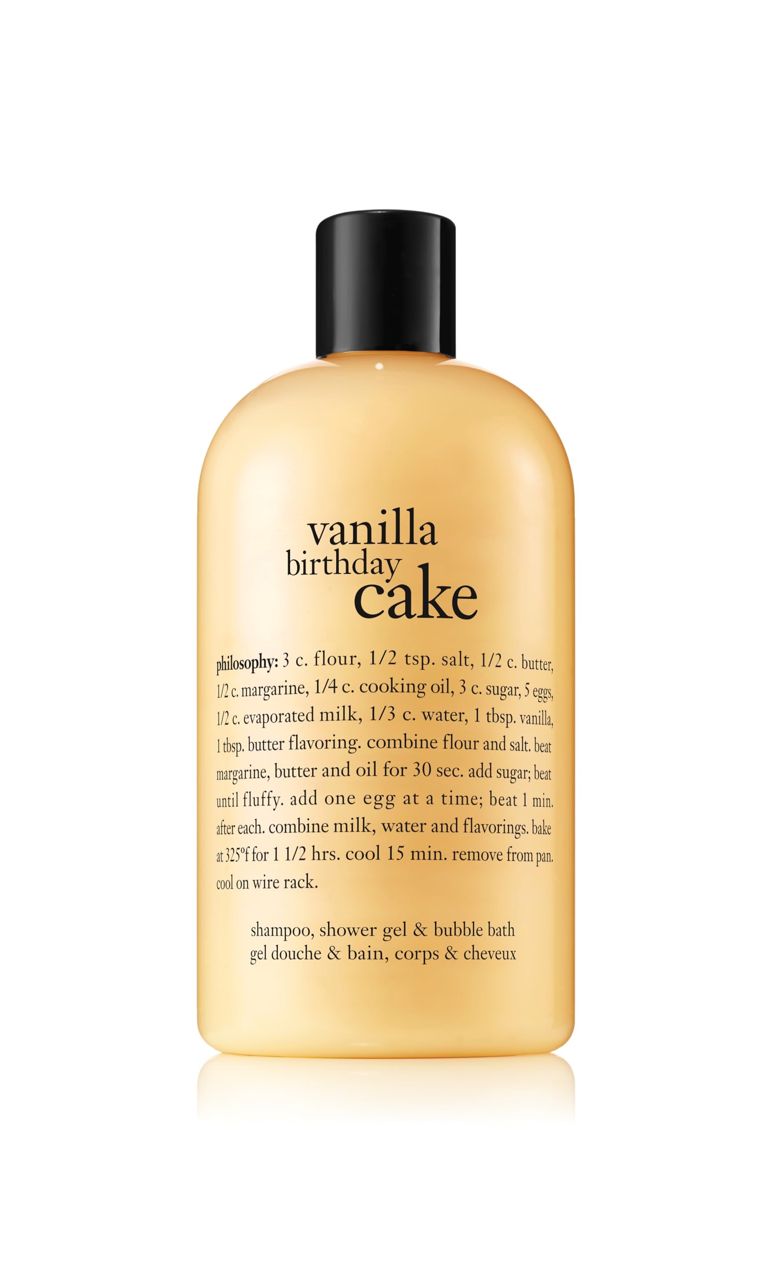 philosophy Vanilla Birthday Cake Shower Gel - Cleanses & Conditions | 480 ml 1