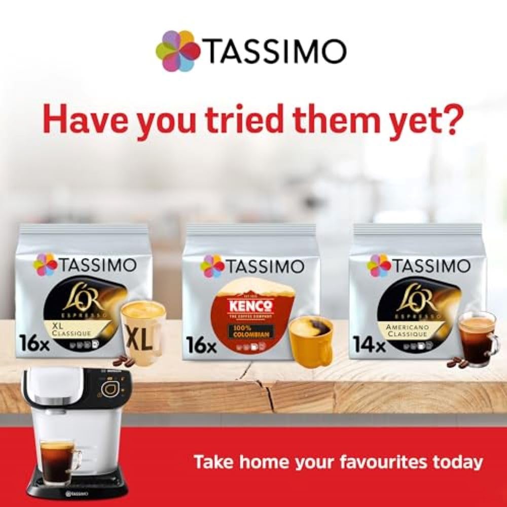 Kenco Americano Grande Coffee Pods for Tassimo Machines (Pack of 5, 80 Capsules) 7