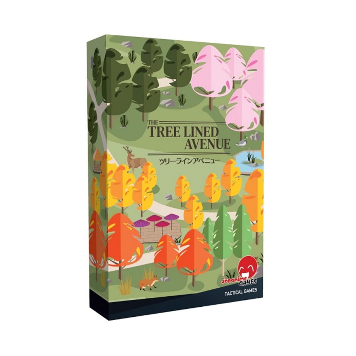 Japanime Games Tree Lined Avenue Board Game 4