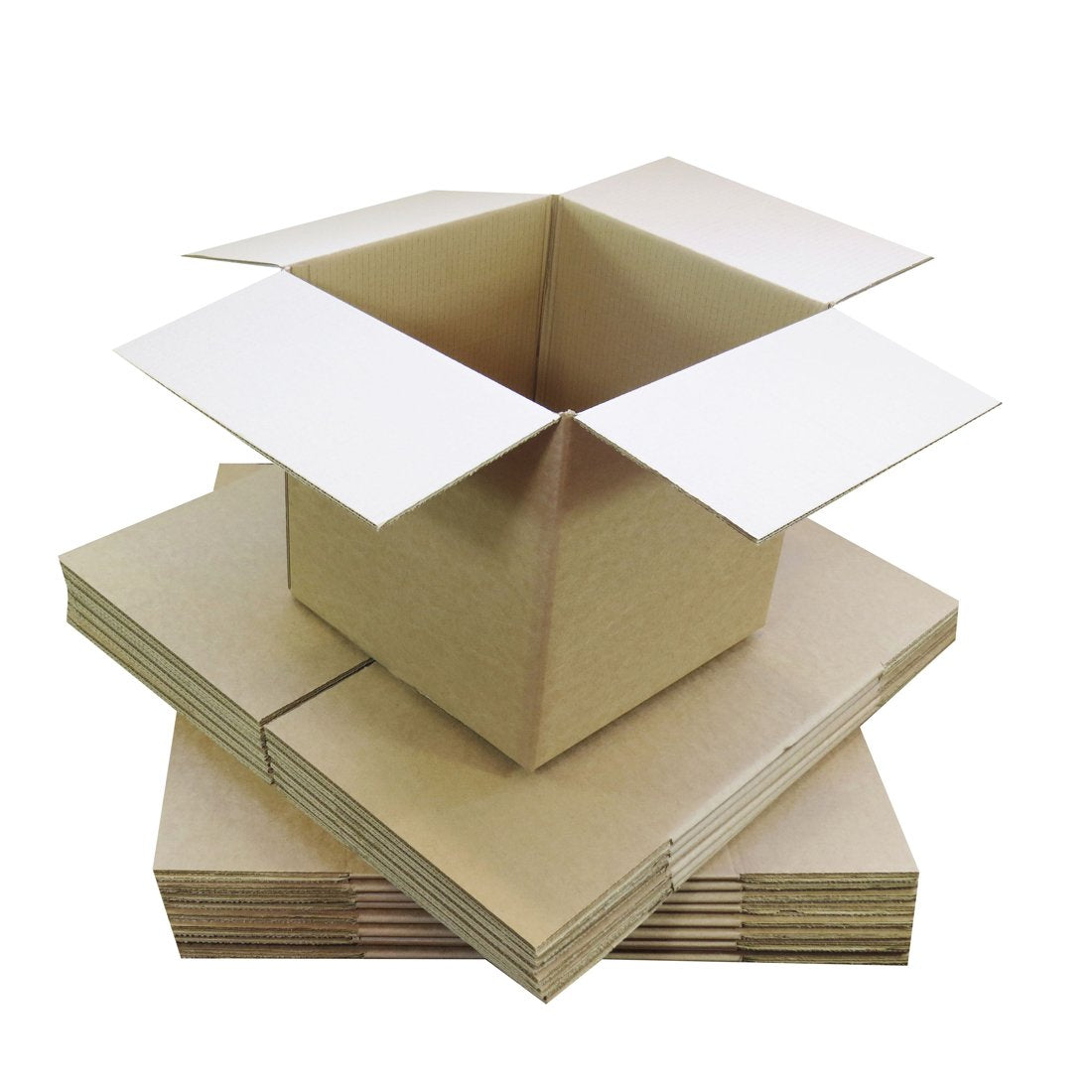 Triplast Small Single Wall Box Mailers - 152x152x152mm (6x6x6'), Brown, 5 Pack