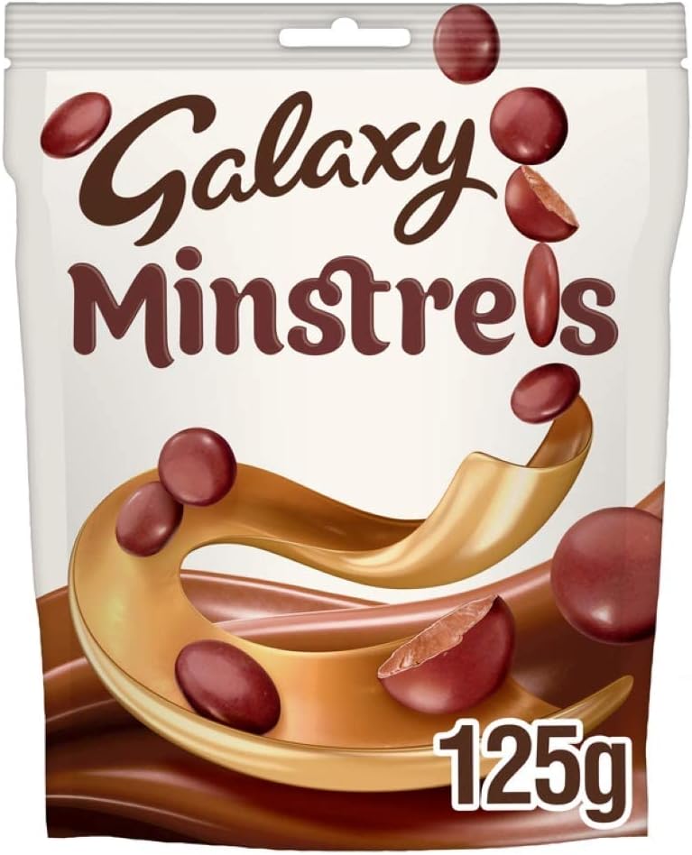 Galaxy Minstrels Milk Chocolate Pouch Bag 118g