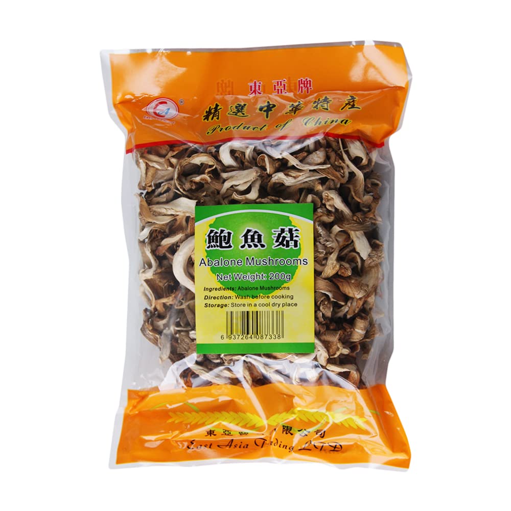 East Asia Brand Dried Abalone Shiitake Mushrooms - Thick-Cap Chinese Mushroom | 200g