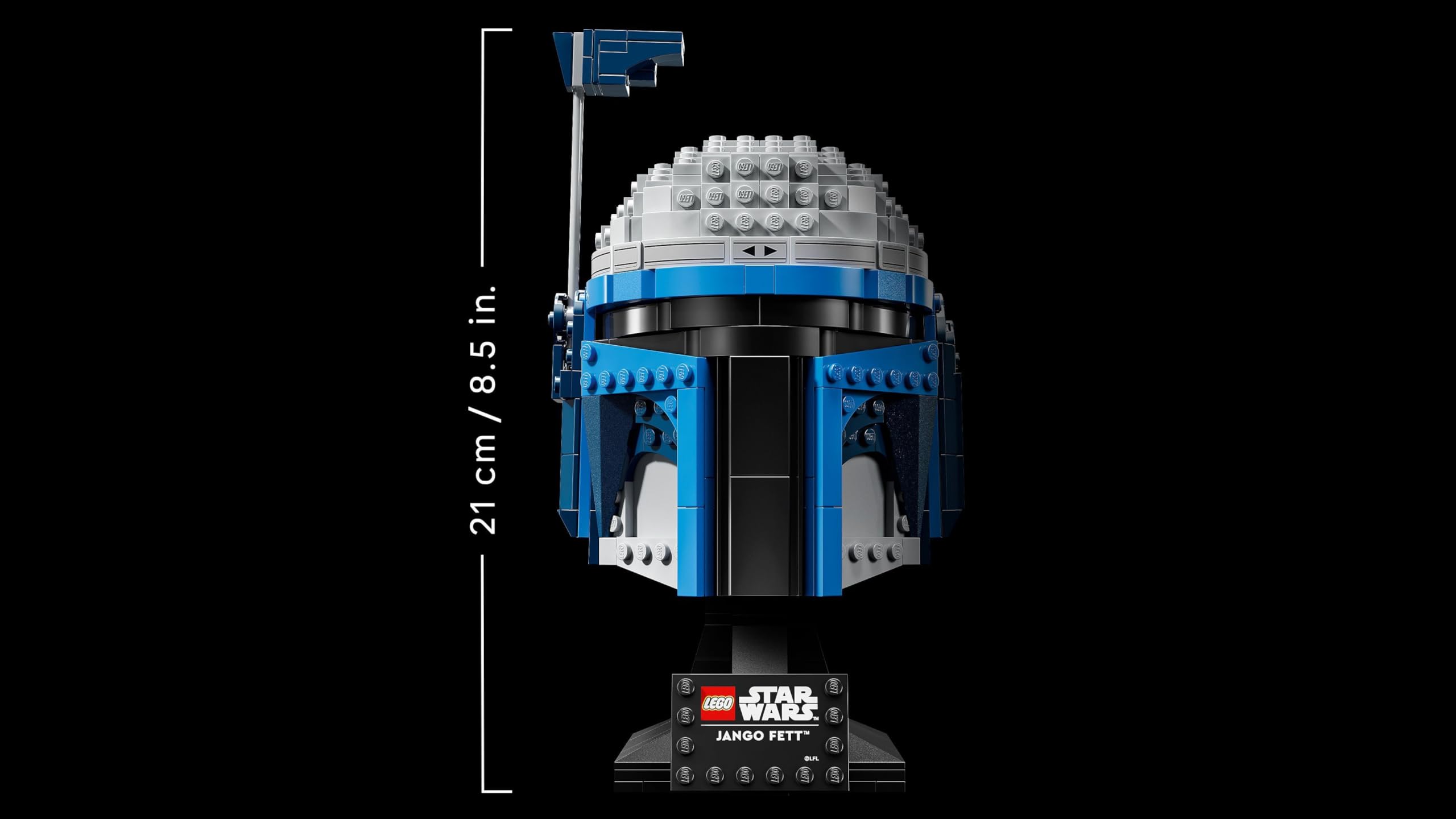 LEGO Star Wars 75408 Jango Fett Helmet - Mandalorian Building Kit for Adults 10