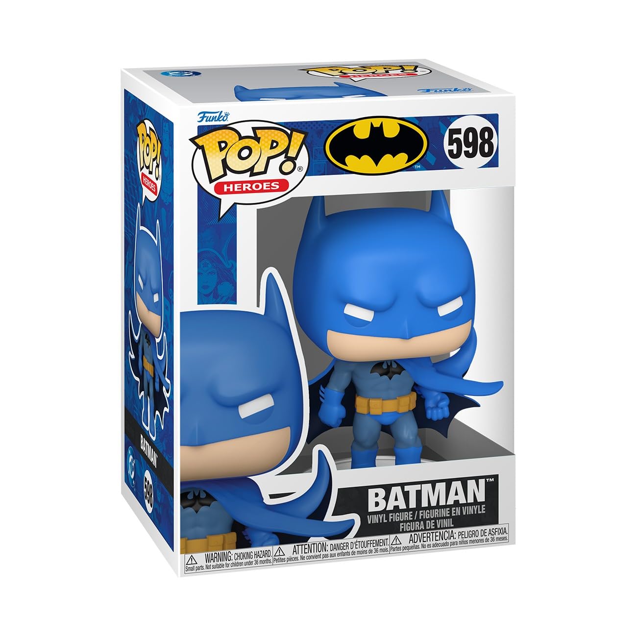Funko Pop! Batman - DC Comics Chibi Vinyl Figure | 3.75 Inches | Multicolor