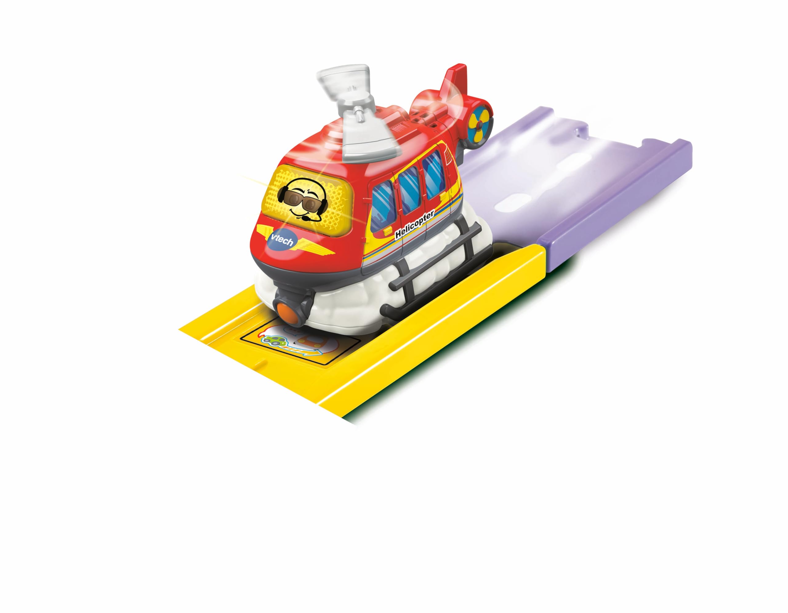 VTech Toot-Toot Drivers Helikopter – Interaktives Musikfahrzeug mit Lichtern und Geräuschen für Kleinkinder