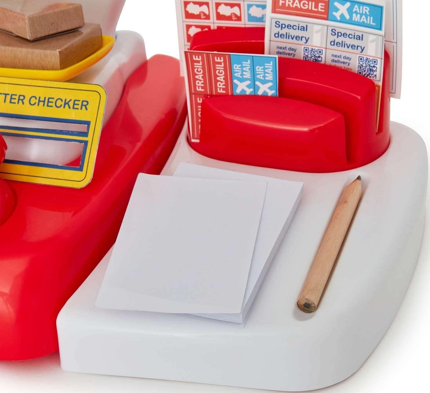 Casdon Post Office Playset - Toy Post Office for Children 3+ with Working Scales & Accessories