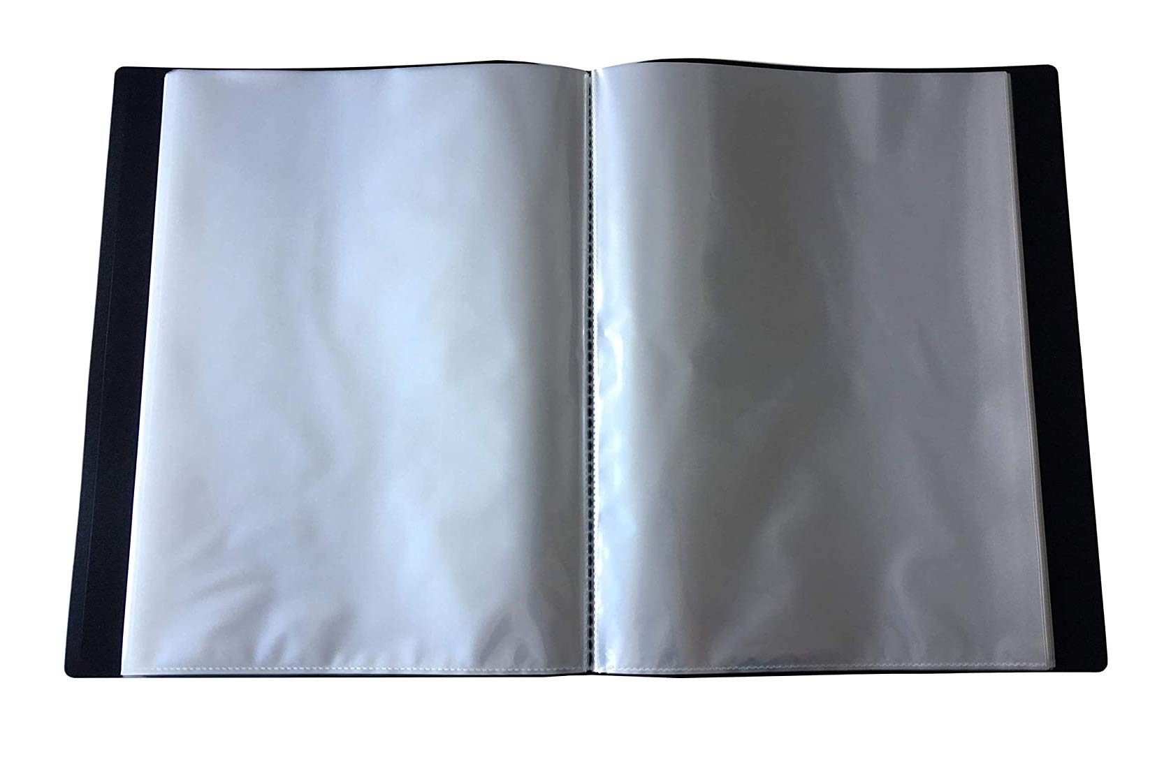 A5 40 Pocket Display Book Presentation Folder Portfolio (80 Views) Project Book Certificate Folder Plastic Wallets (1 Book) 4