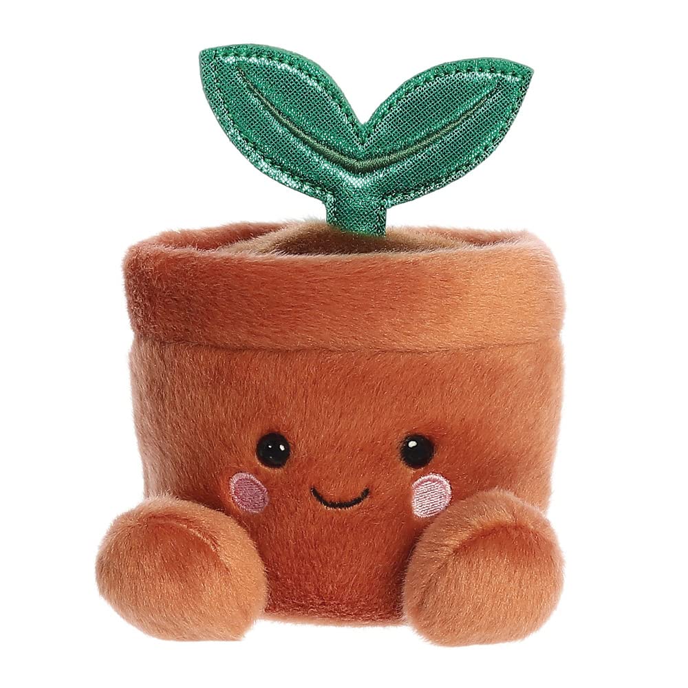 AURORA Palm Pals Terra Potted Plant Stuffed Toy - 13 cm Plush | Eco-Friendly | Suitable from Birth