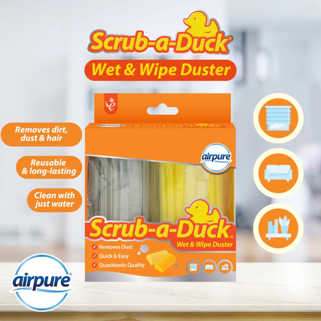 Scrub-a-Duck Wet & Wipe Duster (2 Pack) 3
