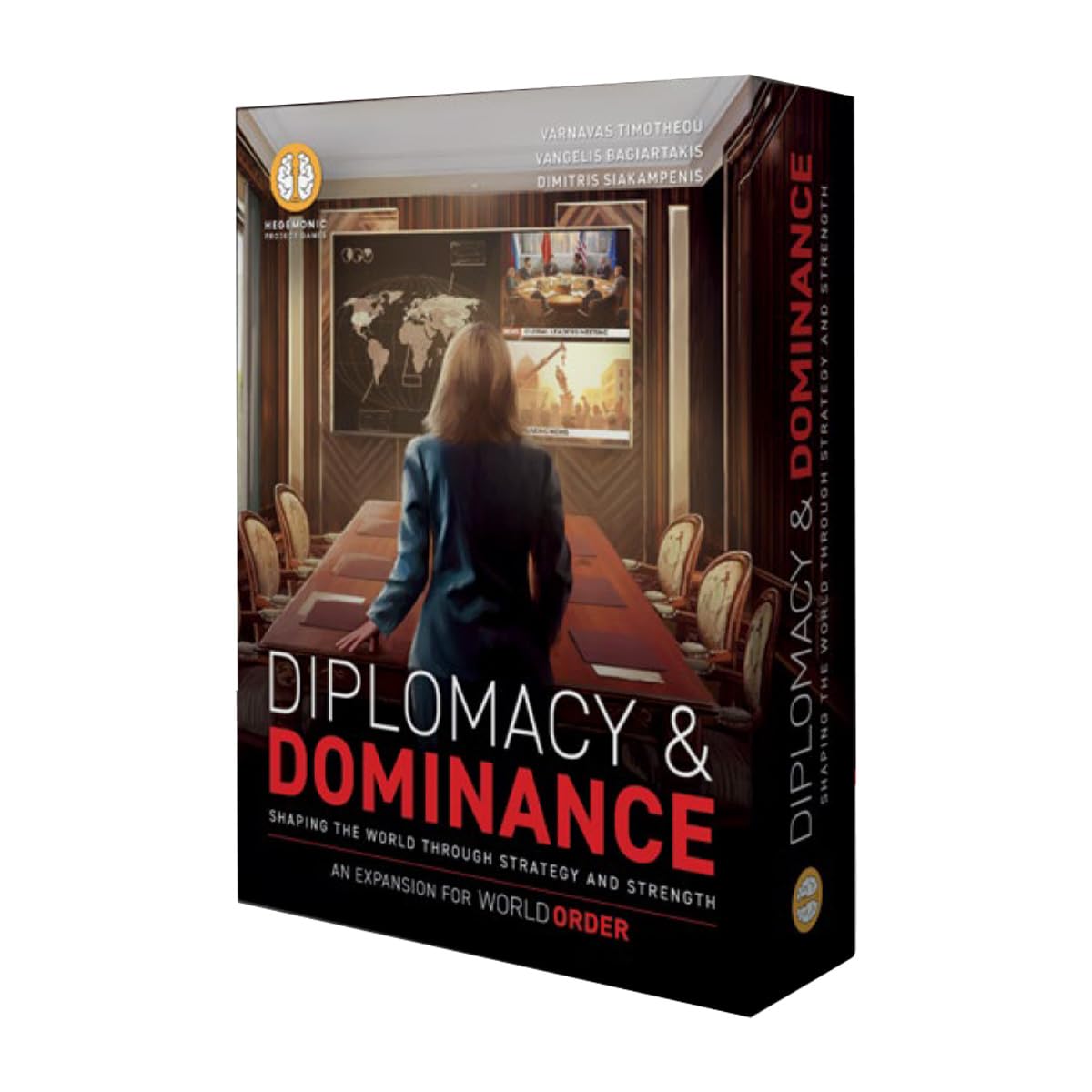 Hegemonic World Order: Diplomacy & Dominance Expansion - Strategy Board Game | 1-4 Players | Ages 14+ 1