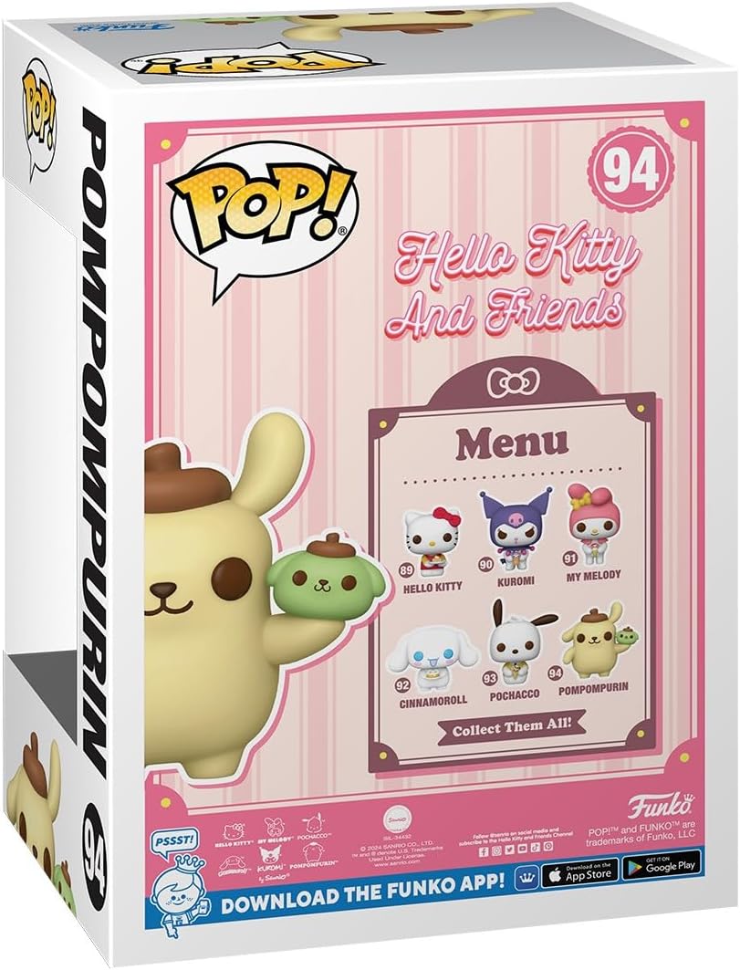 Funko Pop! Sanrio: Pompompurin with Dessert - Vinyl Figure 3