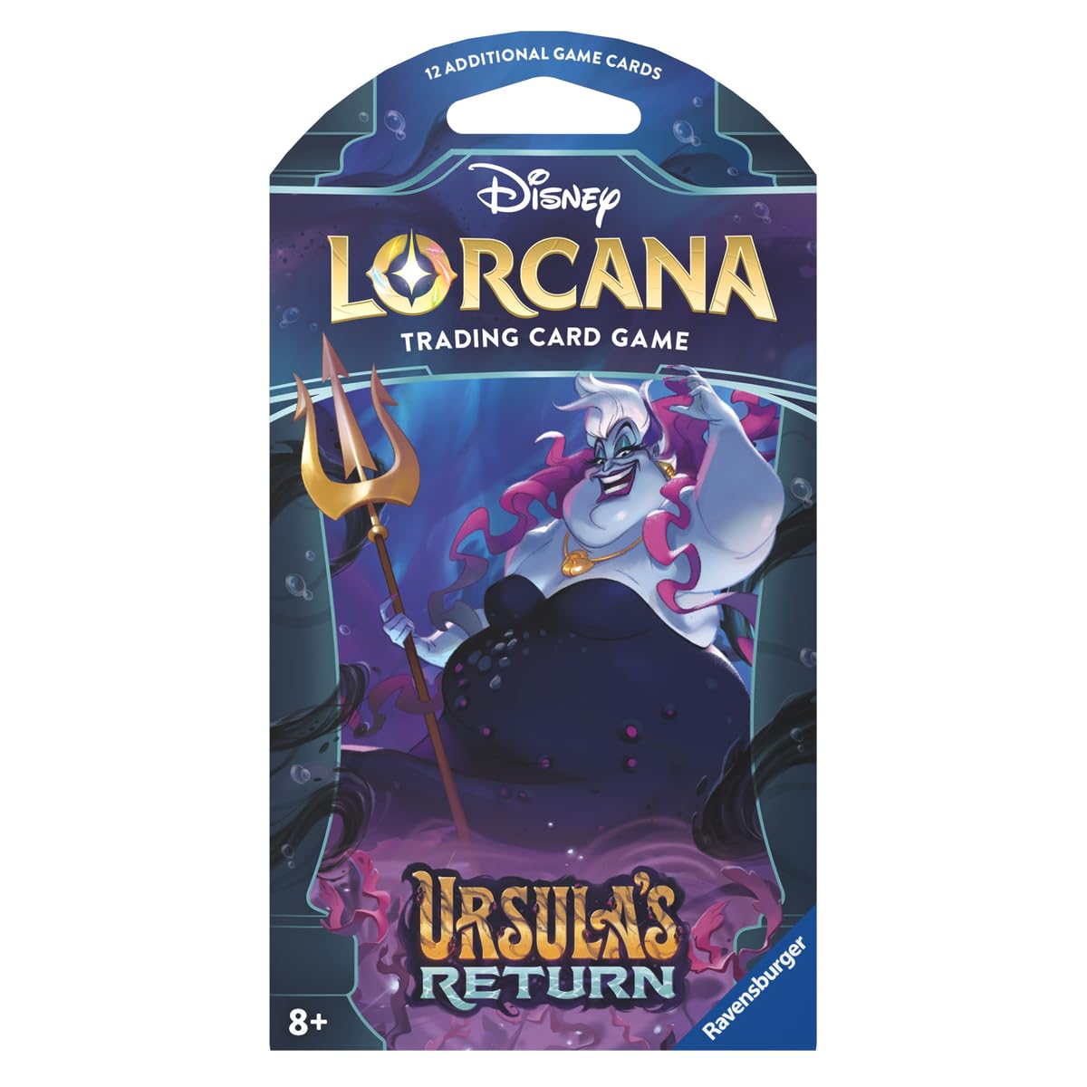 Ravensburger Disney Lorcana Trading Card Game Booster Pack | Ages 8+ | Ursula's Return Set