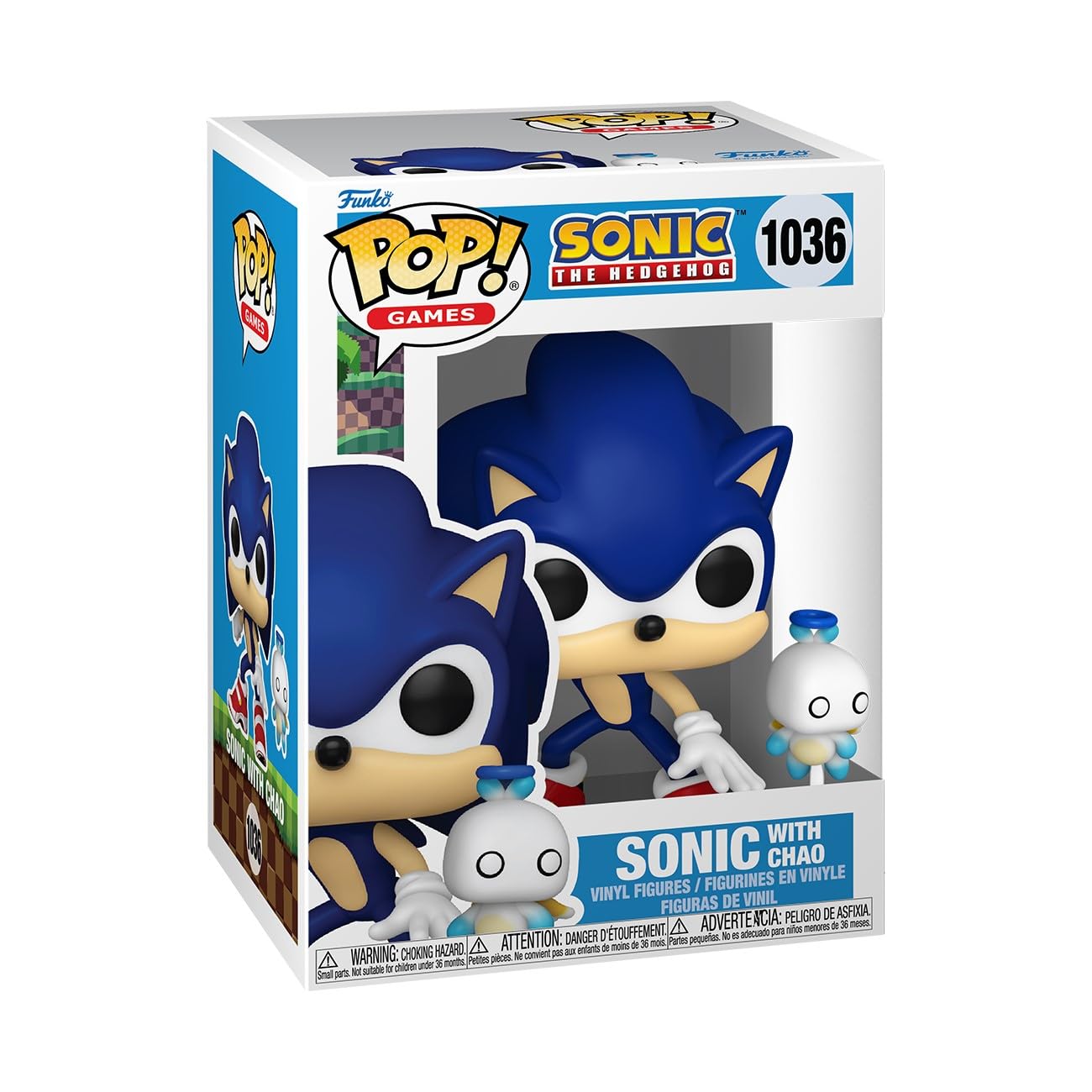Funko Pop! & Buddy: Sonic the Hedgehog - Sonic with Hero Chao | Vinyl Figure | Model 80309 1