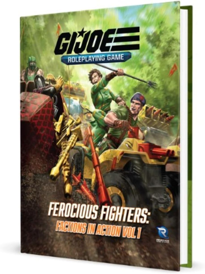 GI Joe RPG Ferocious Fighters Factions in Action HC (Hardcover Rulebook)