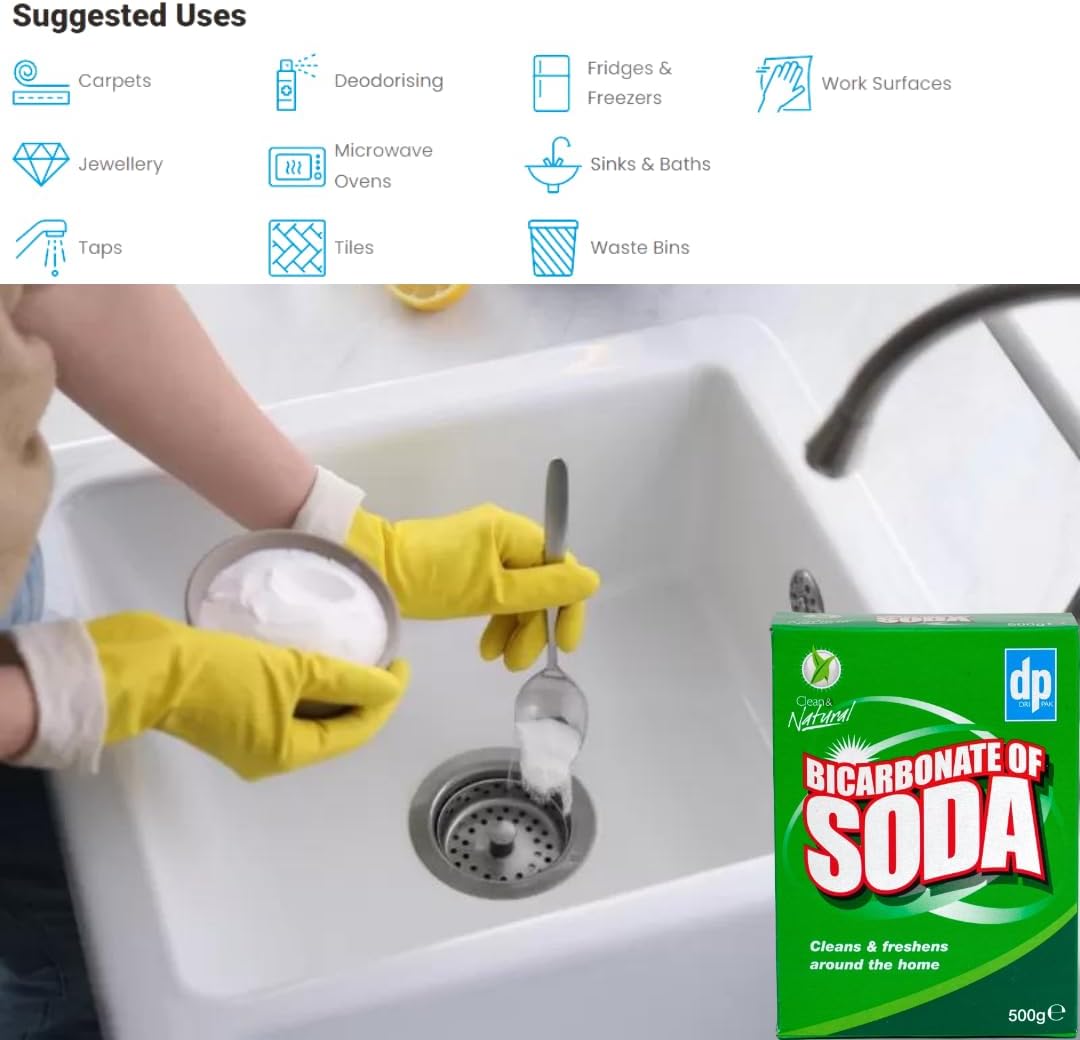 Dri-Pak - Clean & Natural Bicarbonate of Soda 500g 3