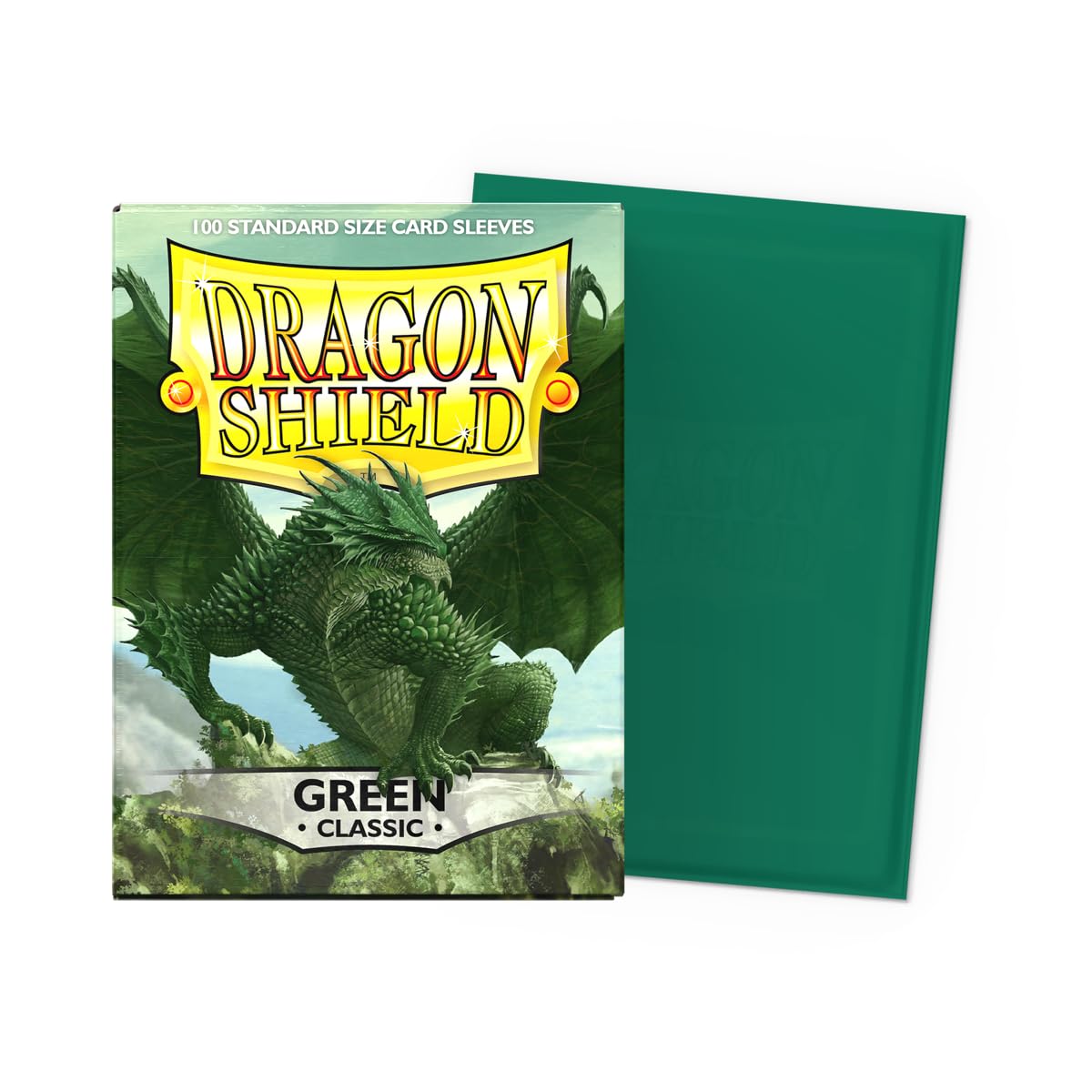 Dragon Shield Green 100ct Trading Card Sleeves for Magic: The Gathering, Pokémon 5