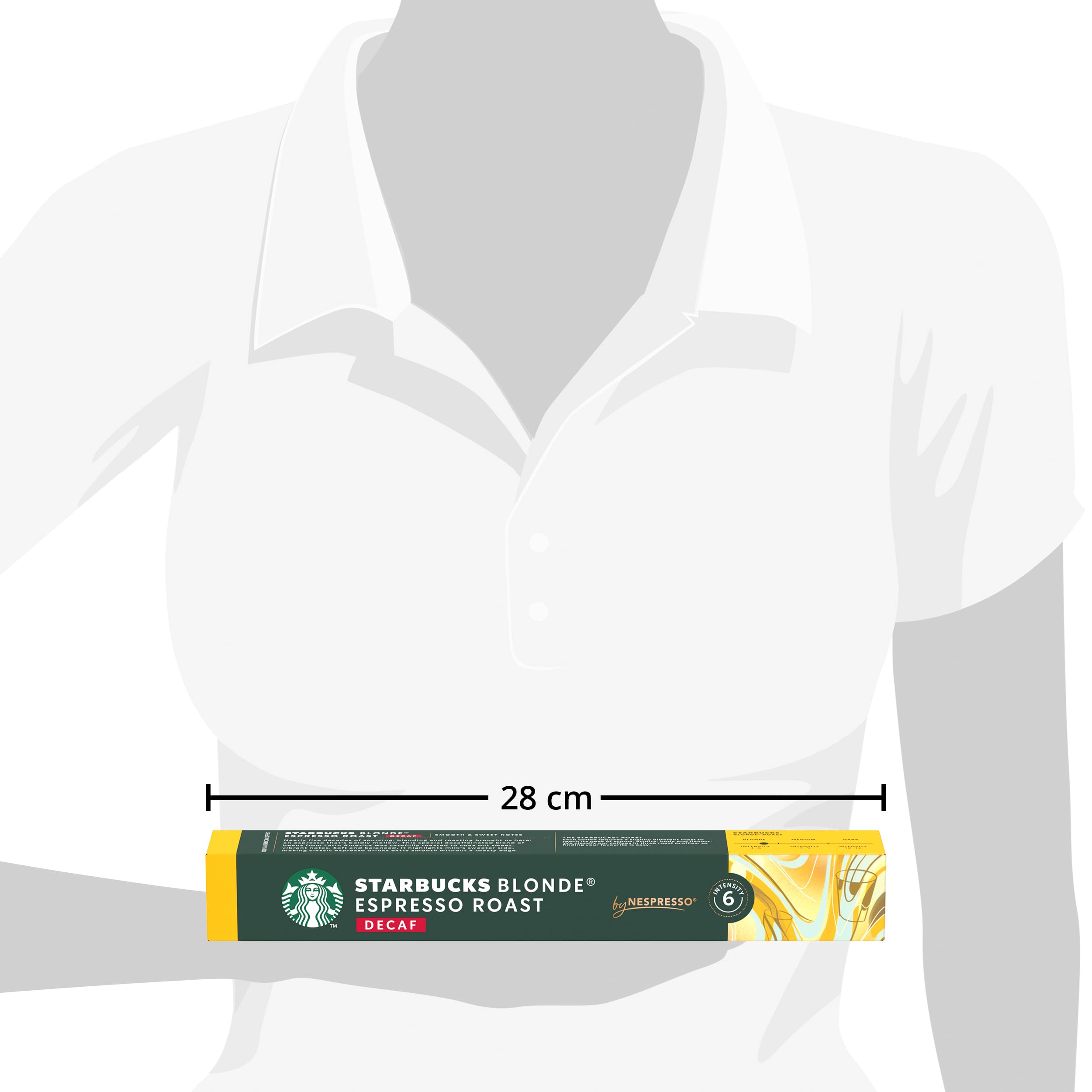 STARBUCKS – Decaf Blonde Espresso Roast von Nespresso, Blonde Roast Kaffeekapseln 3