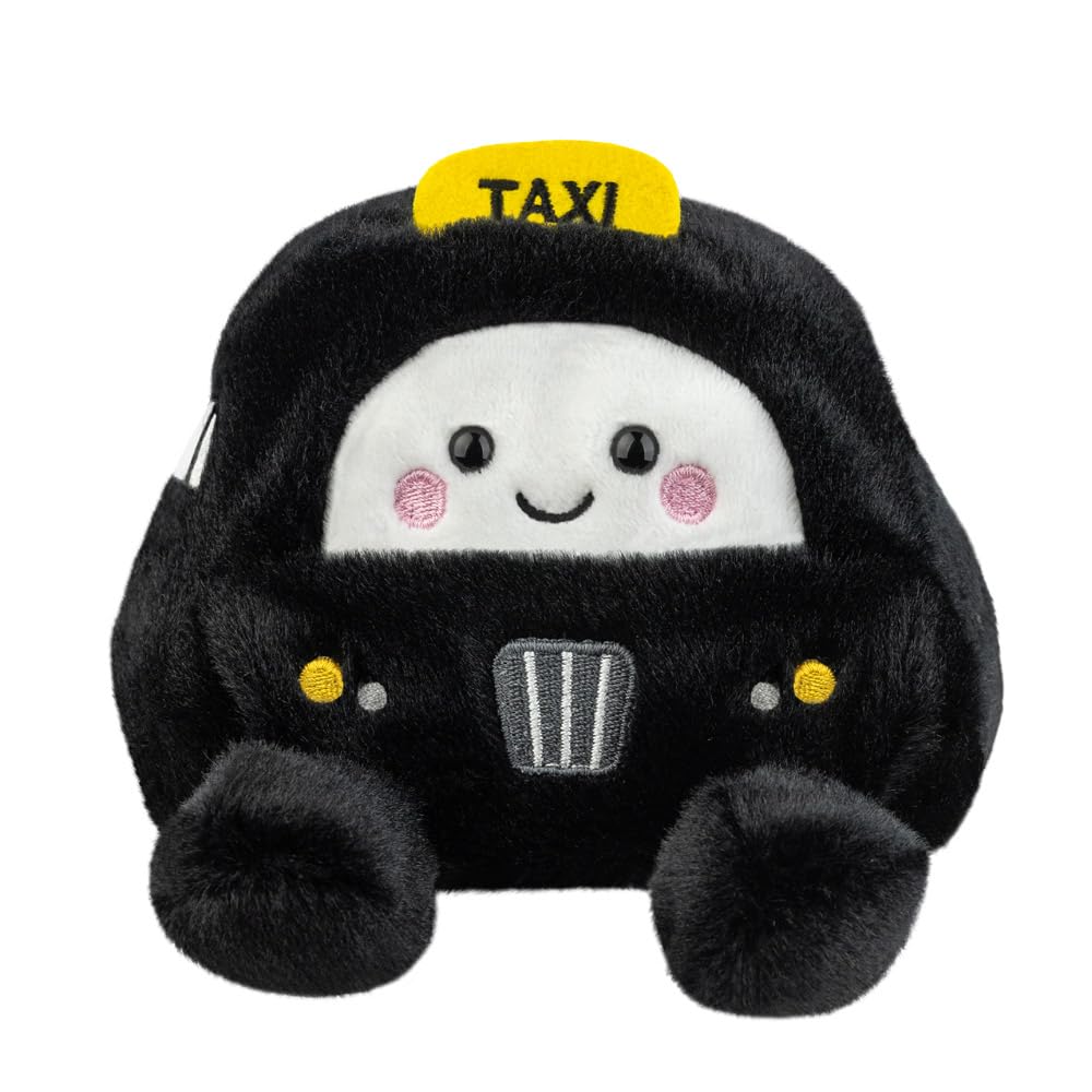 Aurora Palm Pals Freddie Black Taxi - 5 Inch Soft Toy - Suitable from Birth