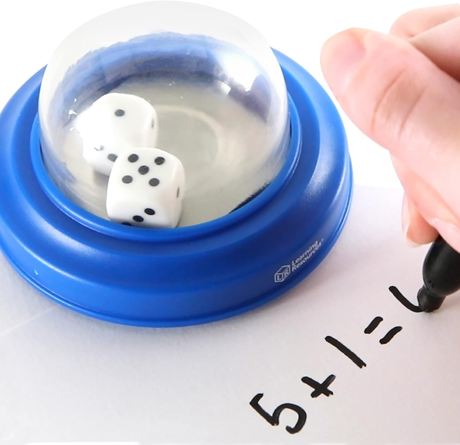 Learning Resources Poppers (Set of 2) Dice Dome Game for Maths and Play 5