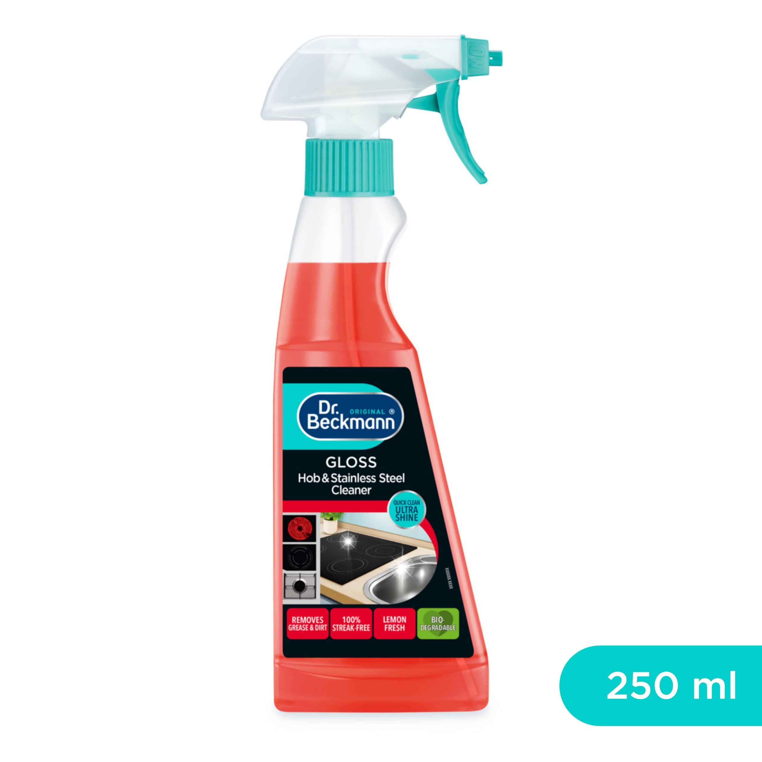 Dr. Beckmann Hob & Stainless Steel Cleaner - Streak-Free Shine for All Hobs | 250 ml 3