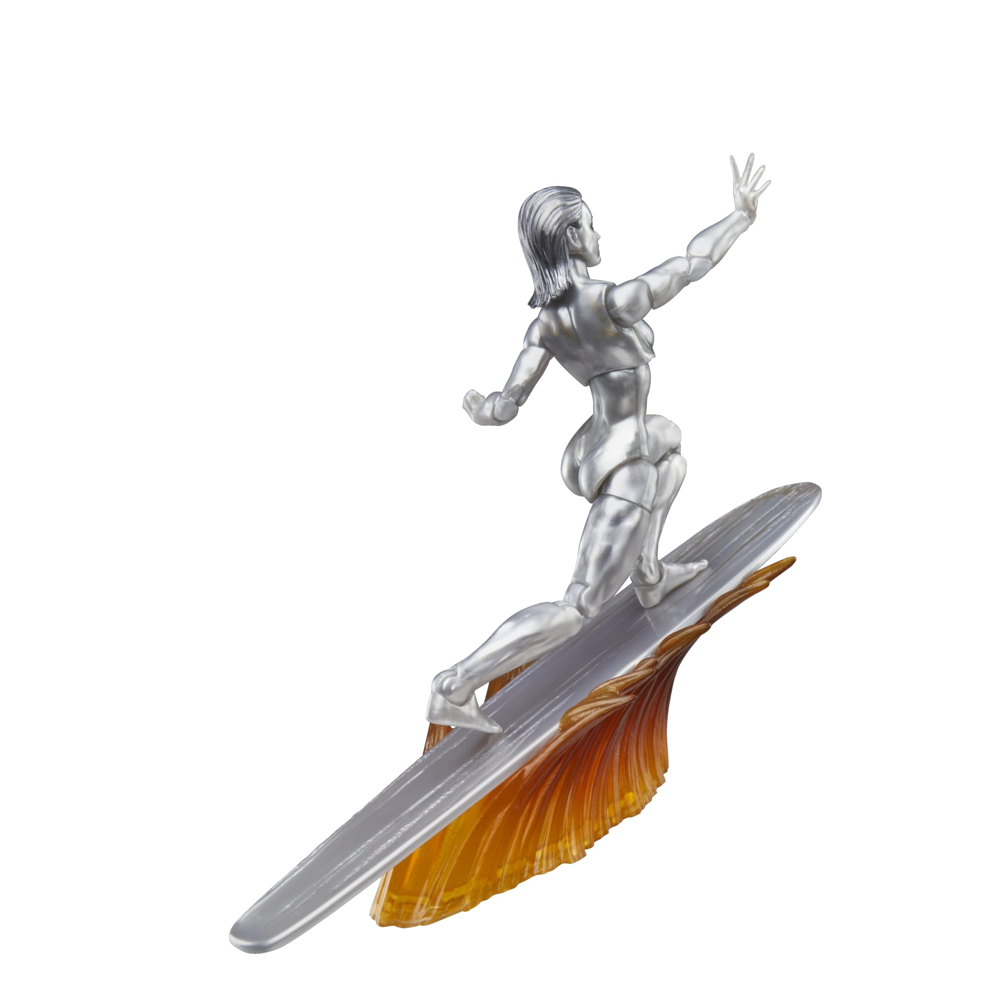 Marvel Legends Series Silver Surfer 6-Inch Action Figure with Surfboard & Accessories