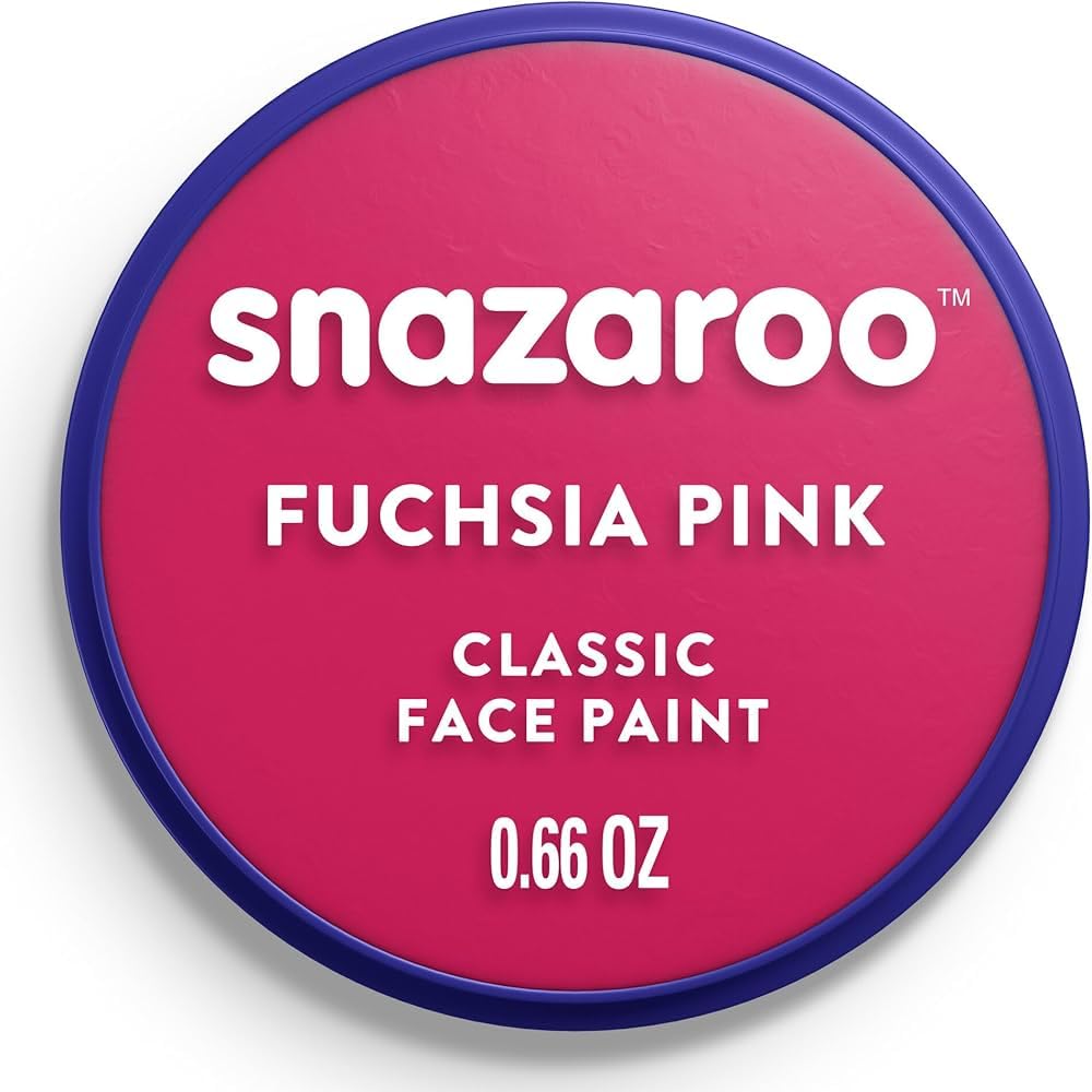 Snazaroo - Classic Fuchsia Pink Face and Body Paint (18ml)