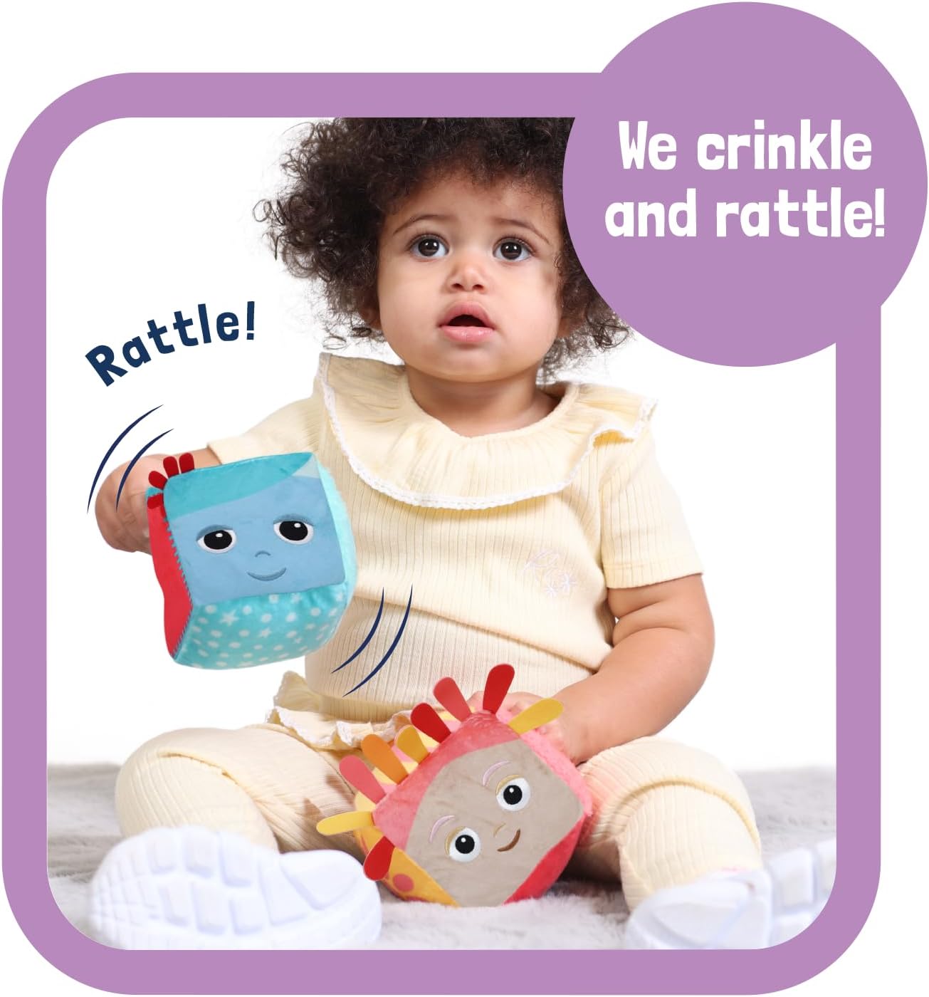 In the Night Garden Comfort Cubes - Sensory Toys for Babies & Toddlers 5