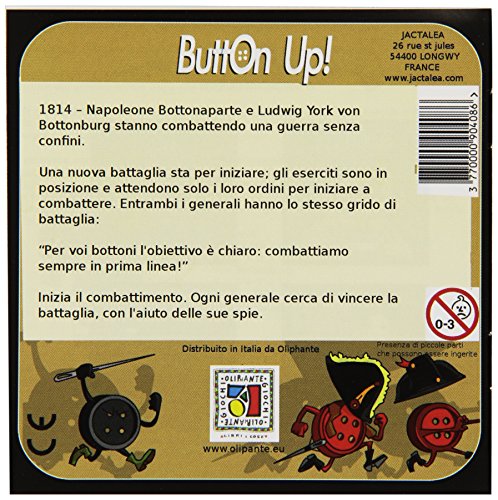 Blue Orange Button Up Board Game