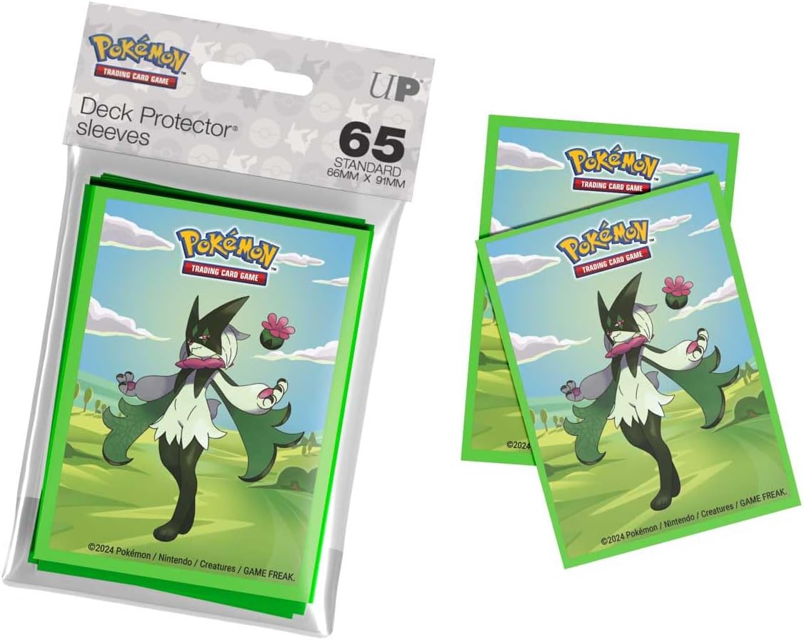 Ultra Pro Pokémon Meowscarada Deck Protector Sleeves, 65-Pack, Multi-Coloured